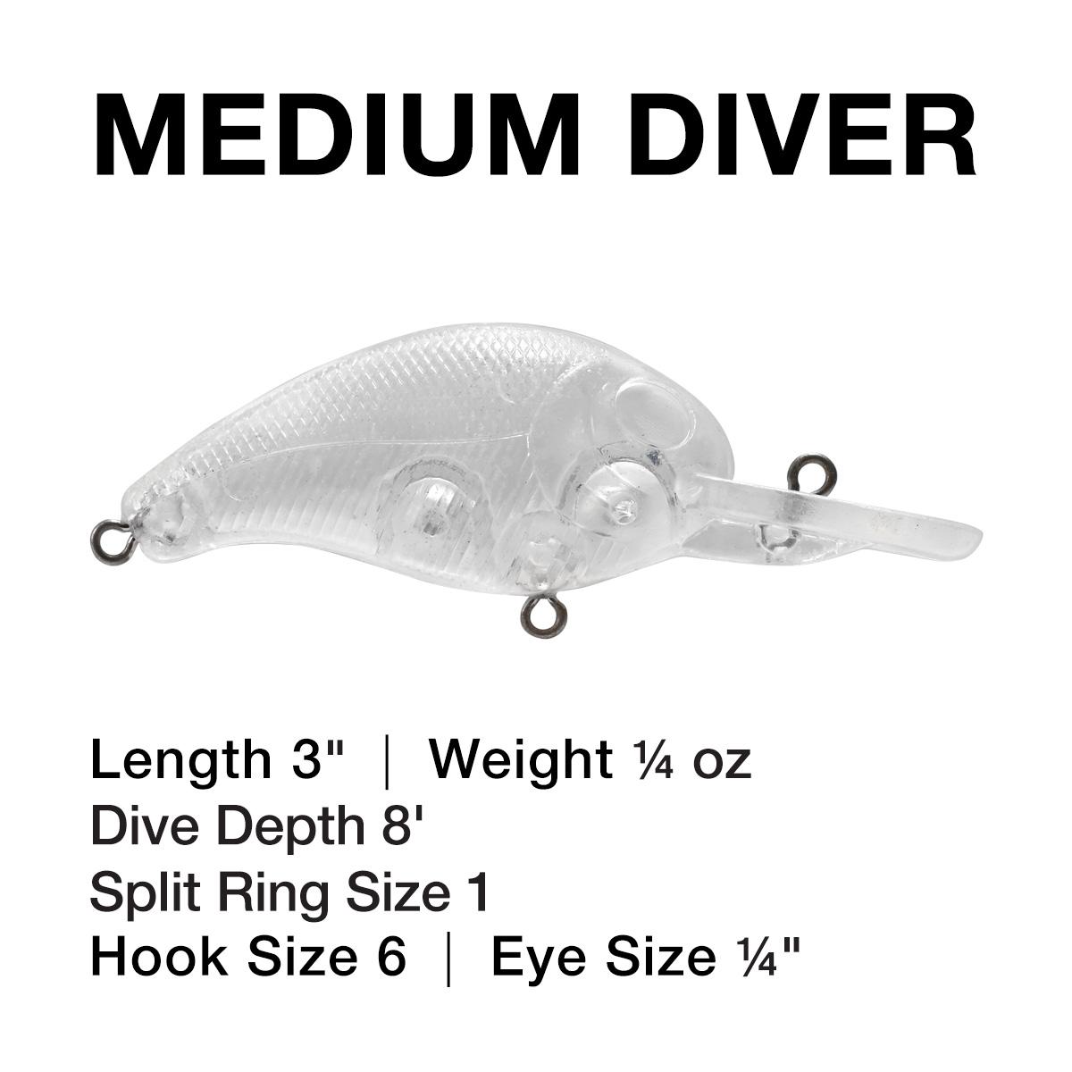 Blank crankbaits discount